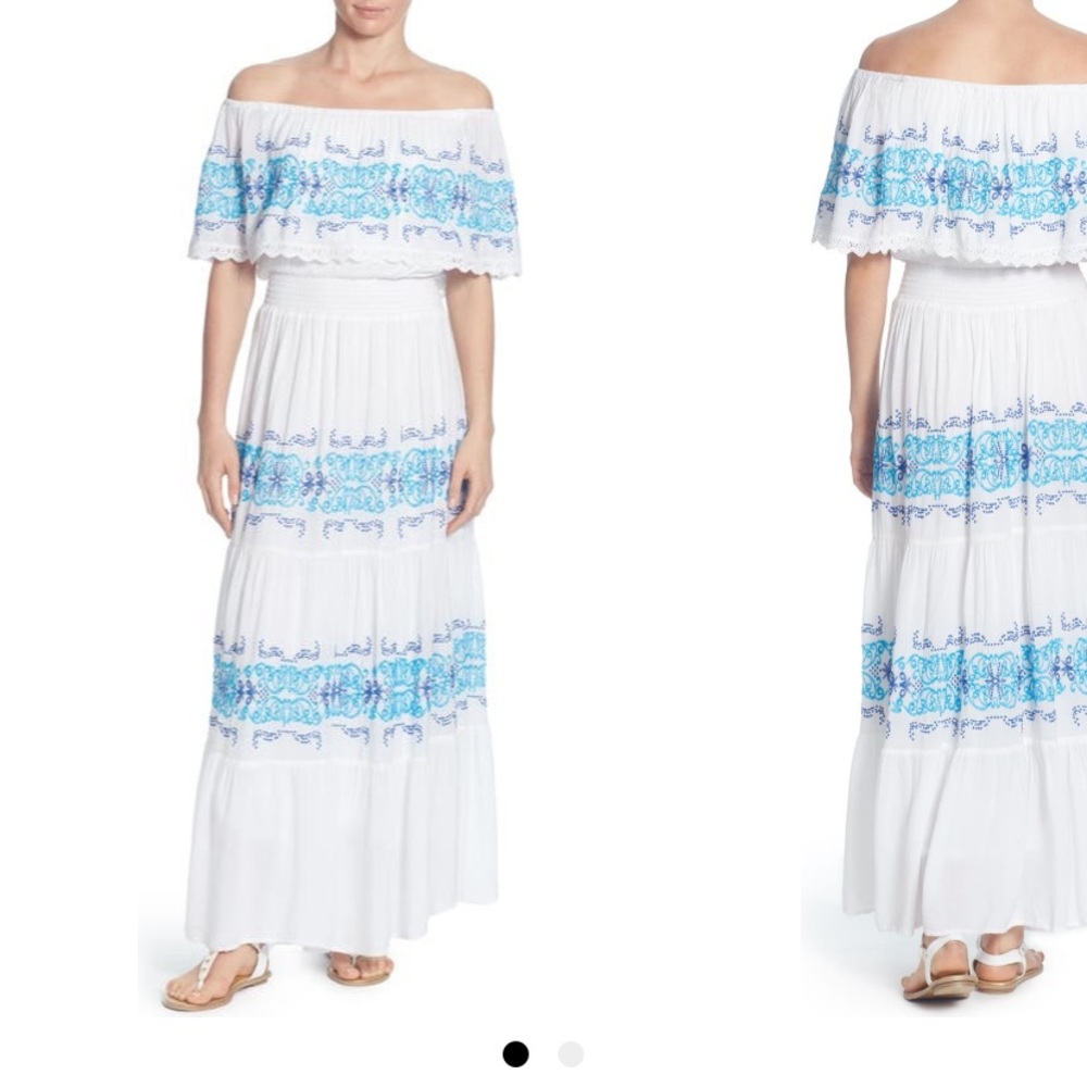 Fiesta off shoulder maxi